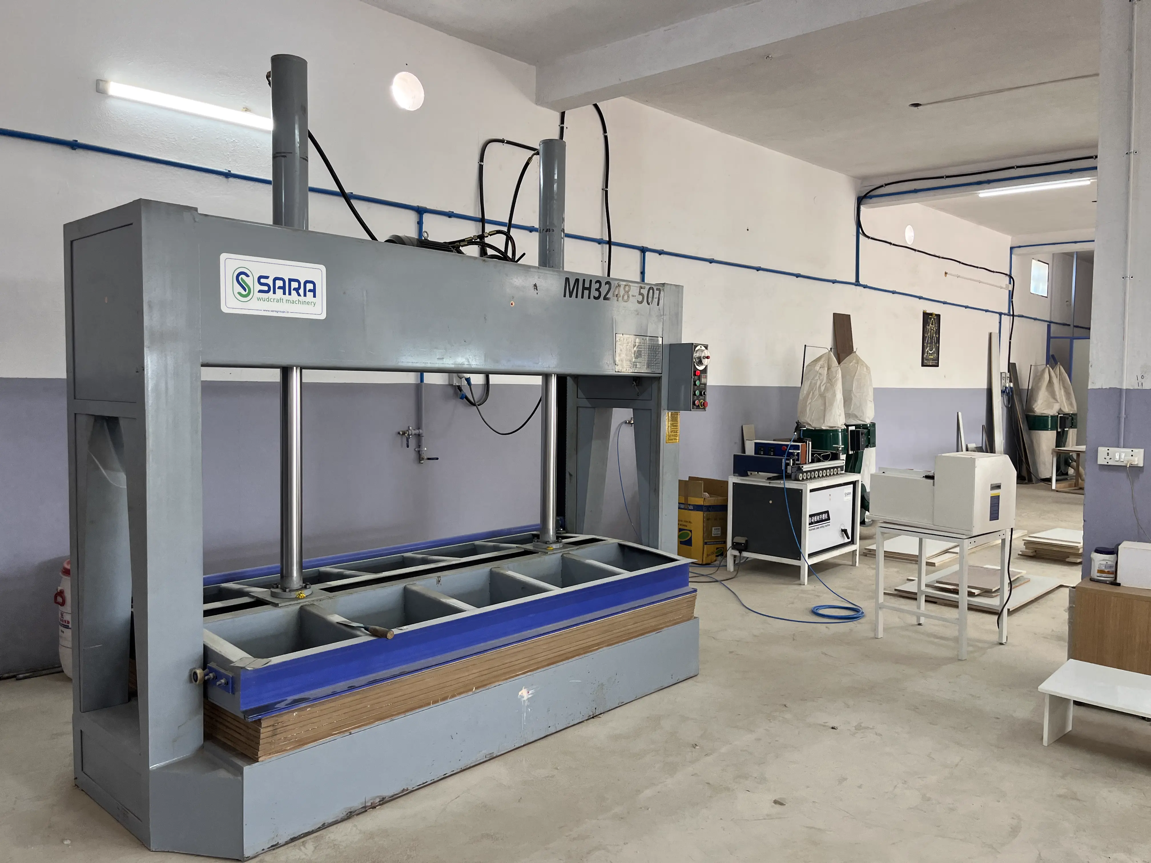 Pasting and Cold Pressing Machine